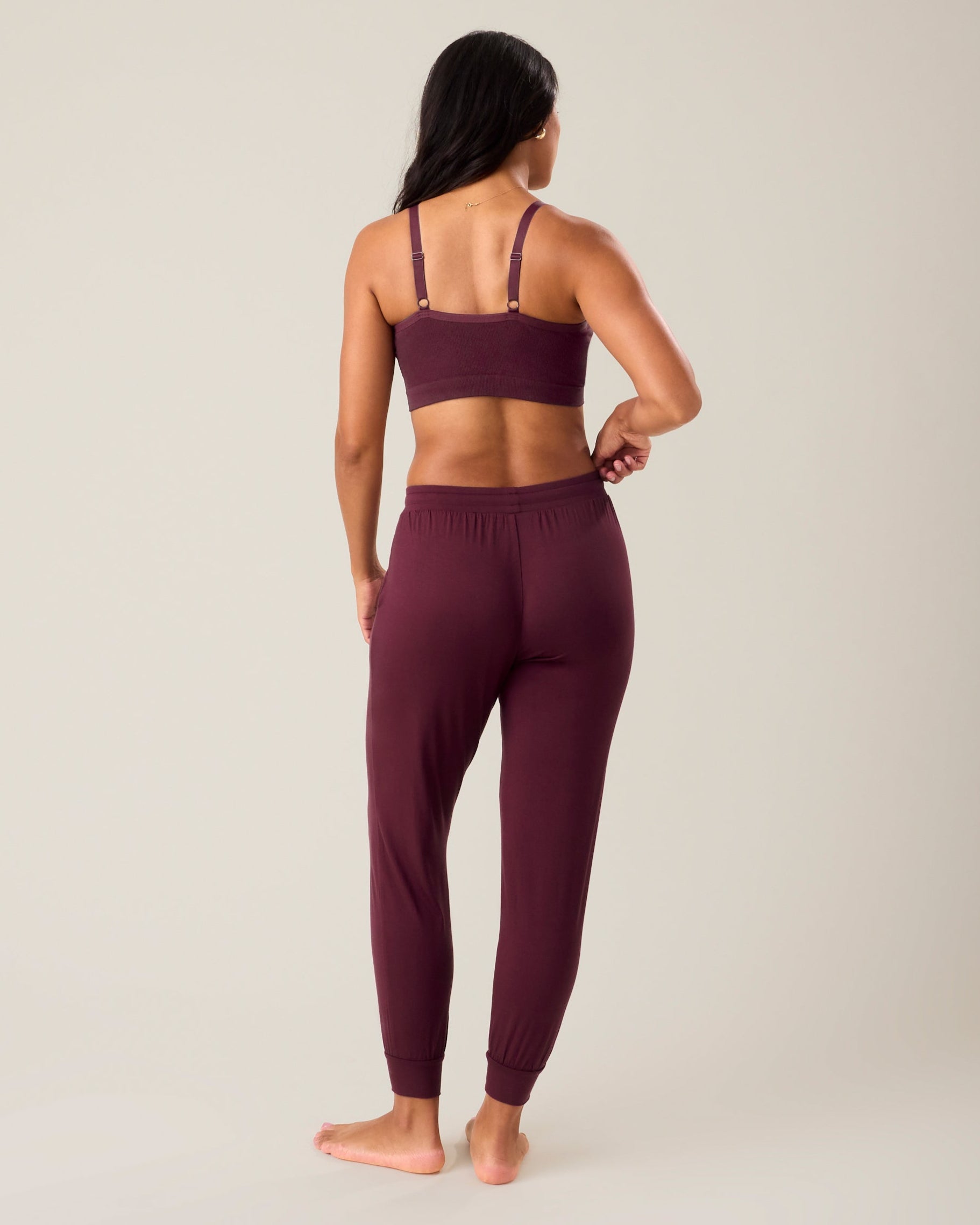 Everyday Lounge Jogger | Deep Burgundy